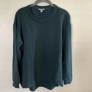 Orvis green sweatshirt